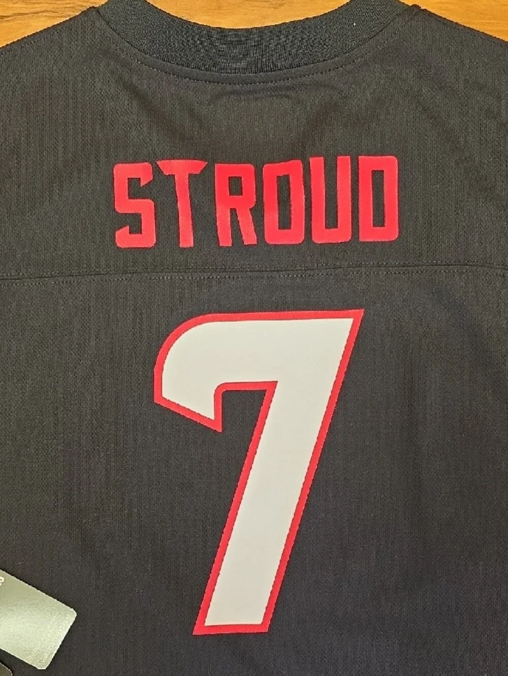 NEW C.J. Stroud NFL Houston Texans Football Game Jersey Youth LG (14/26) Black